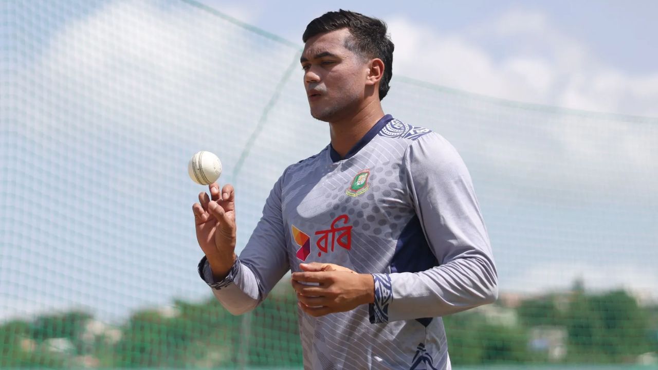 Bangladesh fast bowler Taskin Ahmed