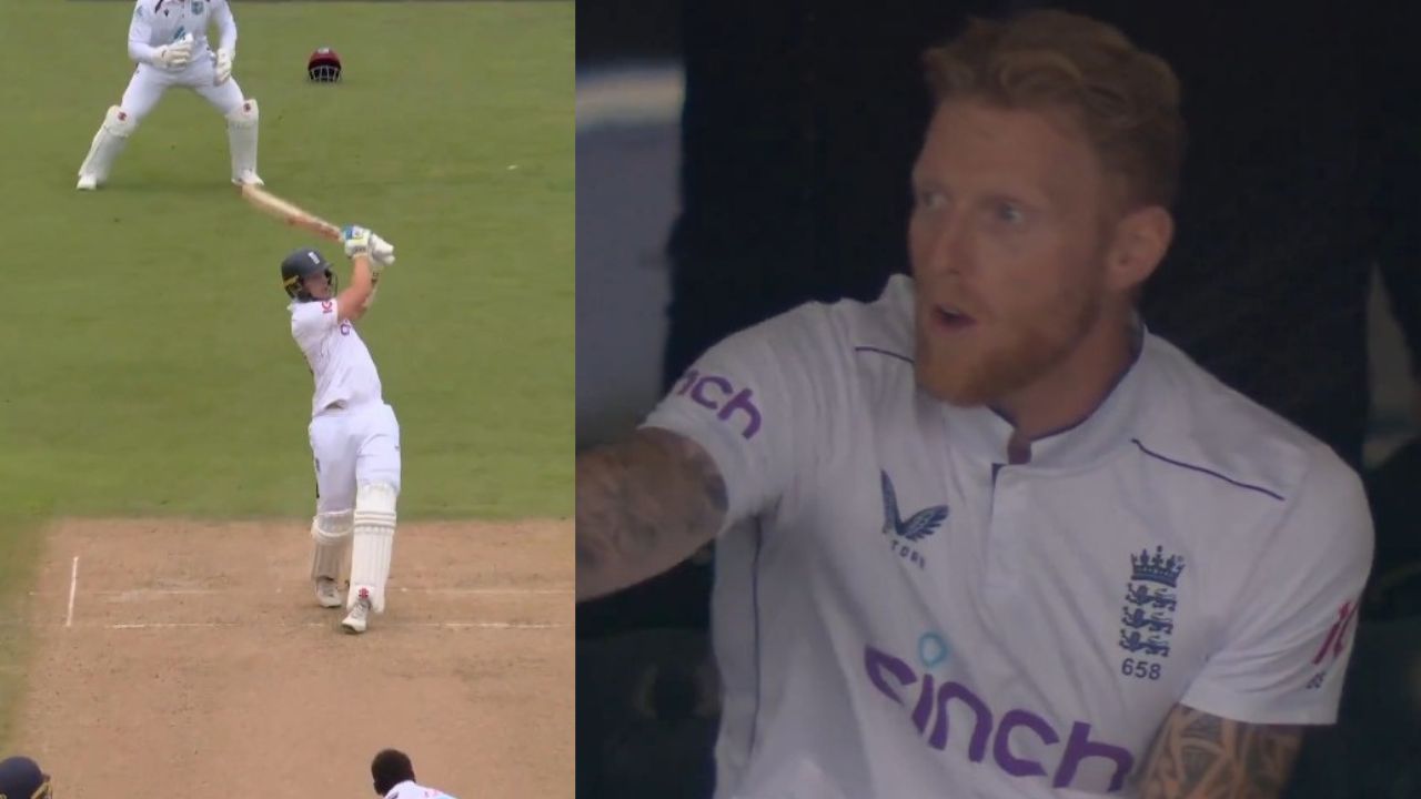 Watch: Ben Stokes's Amazing Reaction To Jamie Smith's Six