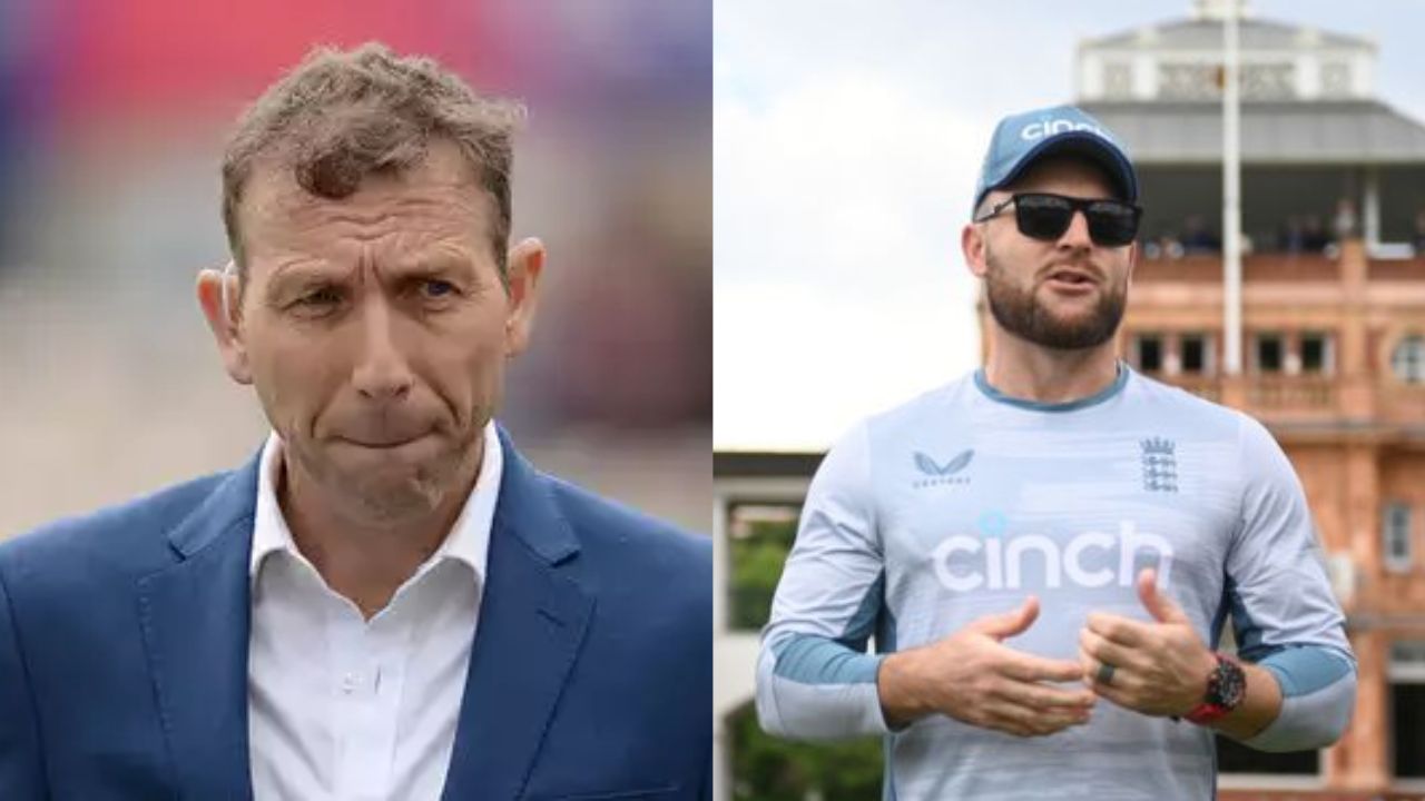 Brendon McCullum and Michael Atherton