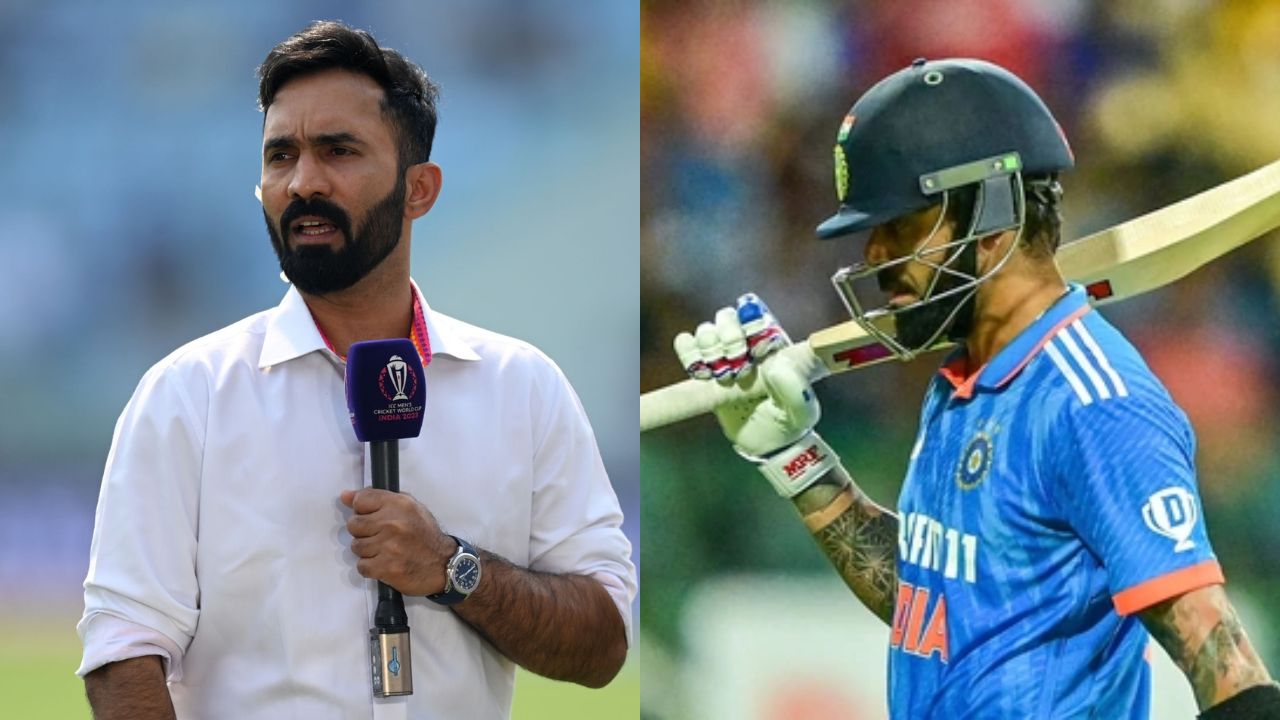 Dinesh Karthik and Virat Kohli