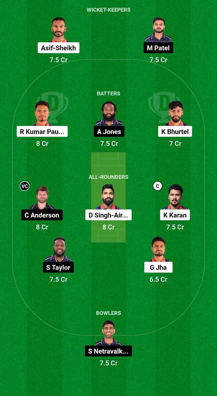 NEP vs USA Dream11 Prediction 