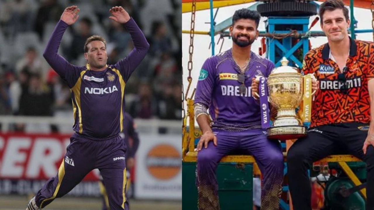 Jacques Kallis, Shreyas Iyer and Pat Cummins