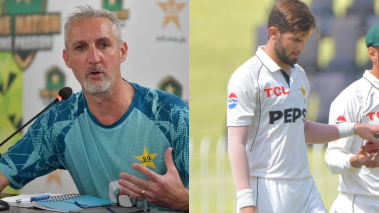 Jason Gillespie and Shaheen Afridi