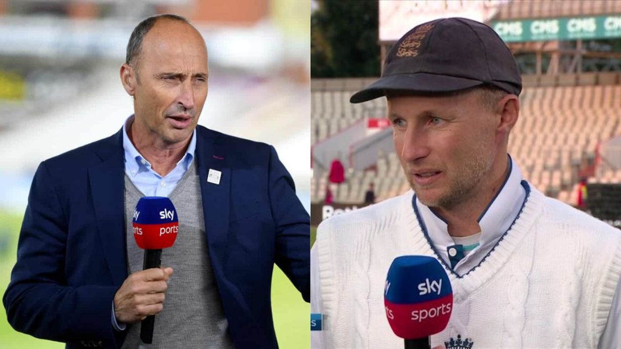 Joe Root and Nasser Hussain