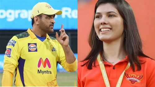 IPL, Kavya Maran and MS Dhoni