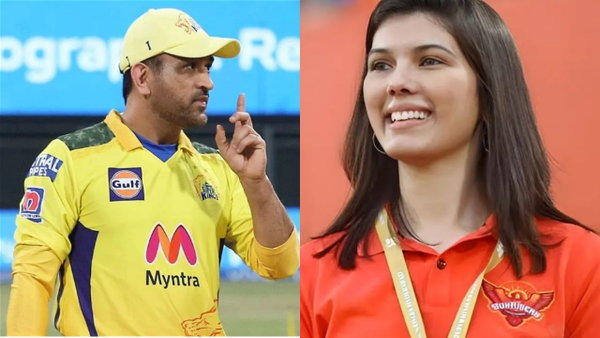 IPL, Kavya Maran and MS Dhoni