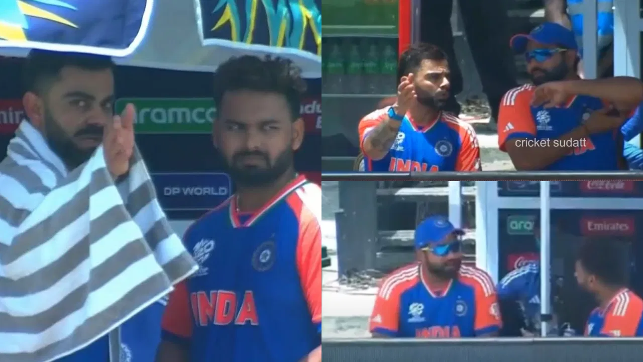 Virat Kohli, Rohit Sharma and Rishabh Pant