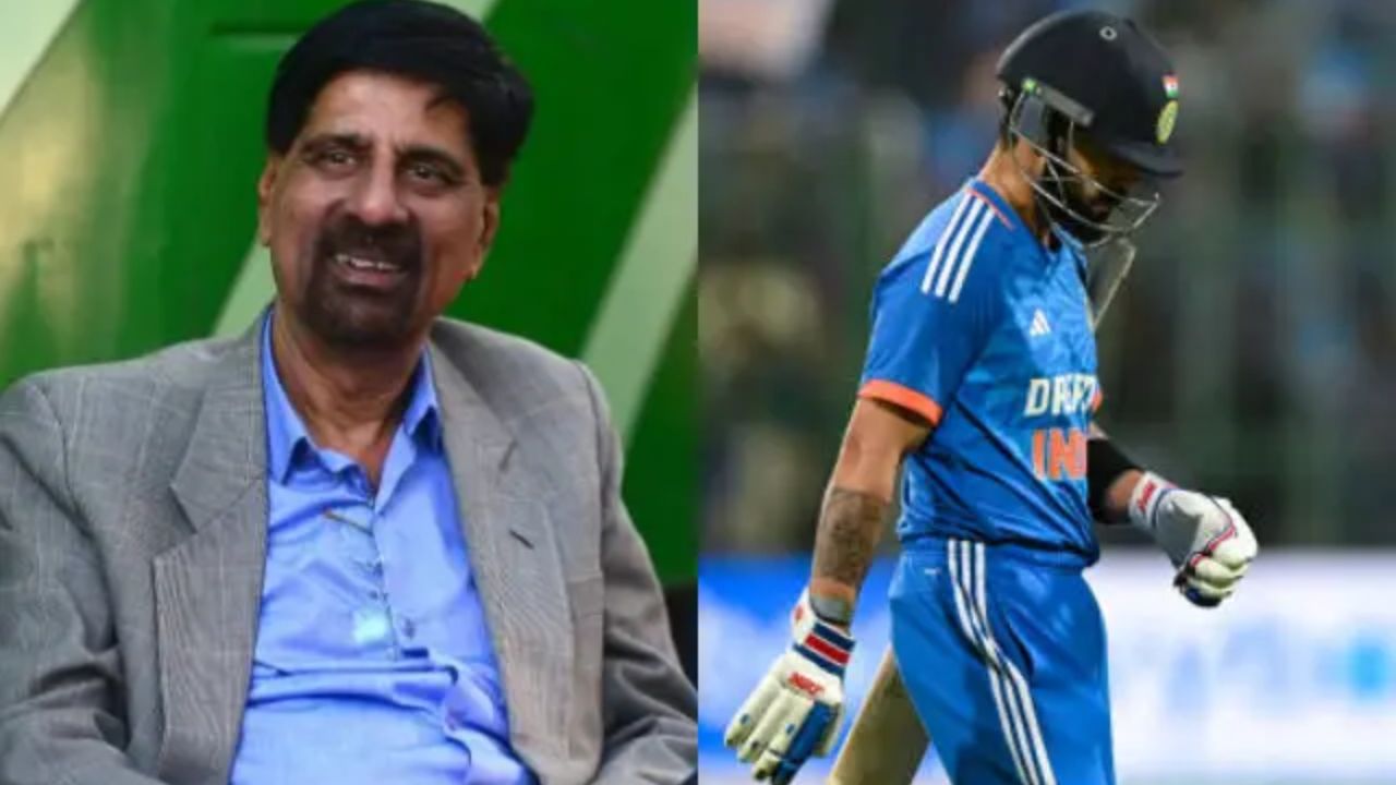 Kris Srikkanth and Virat Kohli