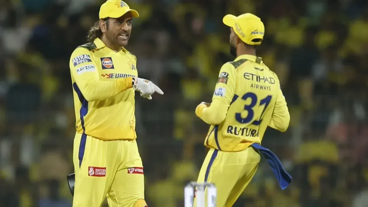 MS Dhoni, Ruturaj Gaikwad, Chennai Super Kings,