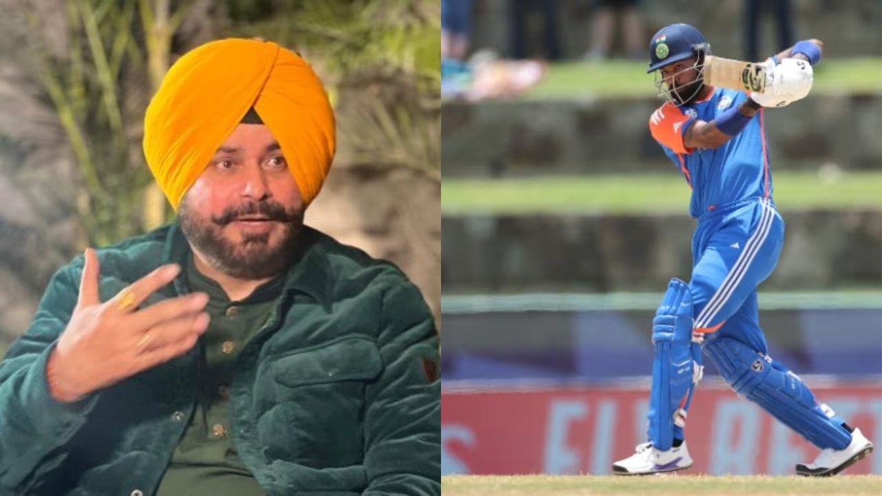 Navjot Singh Sidhu and Hardik Pandya