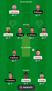 PBKS vs SRH Dream11 Prediction