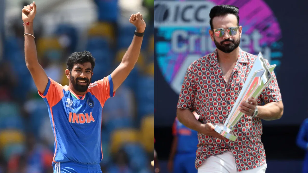 Jasprit Bumrah and Irfan Pathan