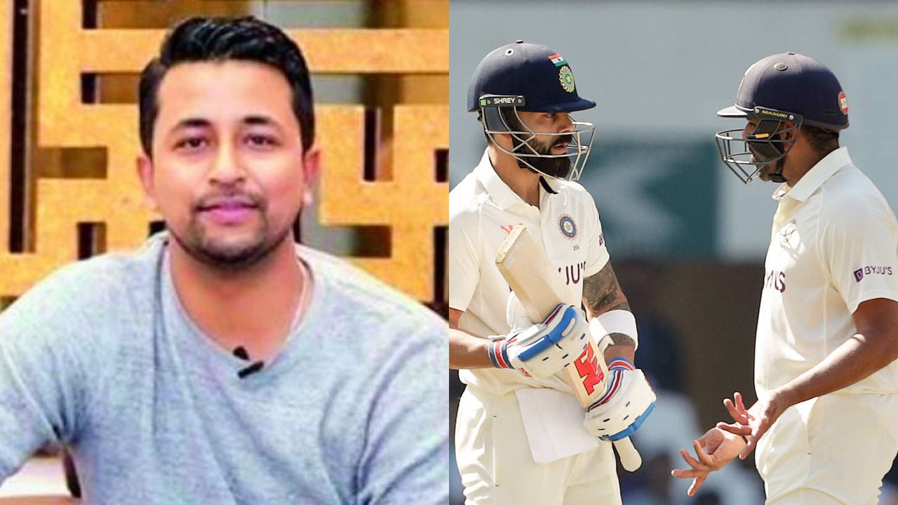 Pragyan Ojha, Rohit Sharma and Virat Kohli