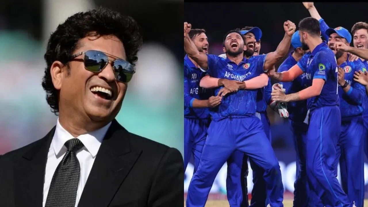 Sachin Tendulkar and Afghanistan Cricket Team