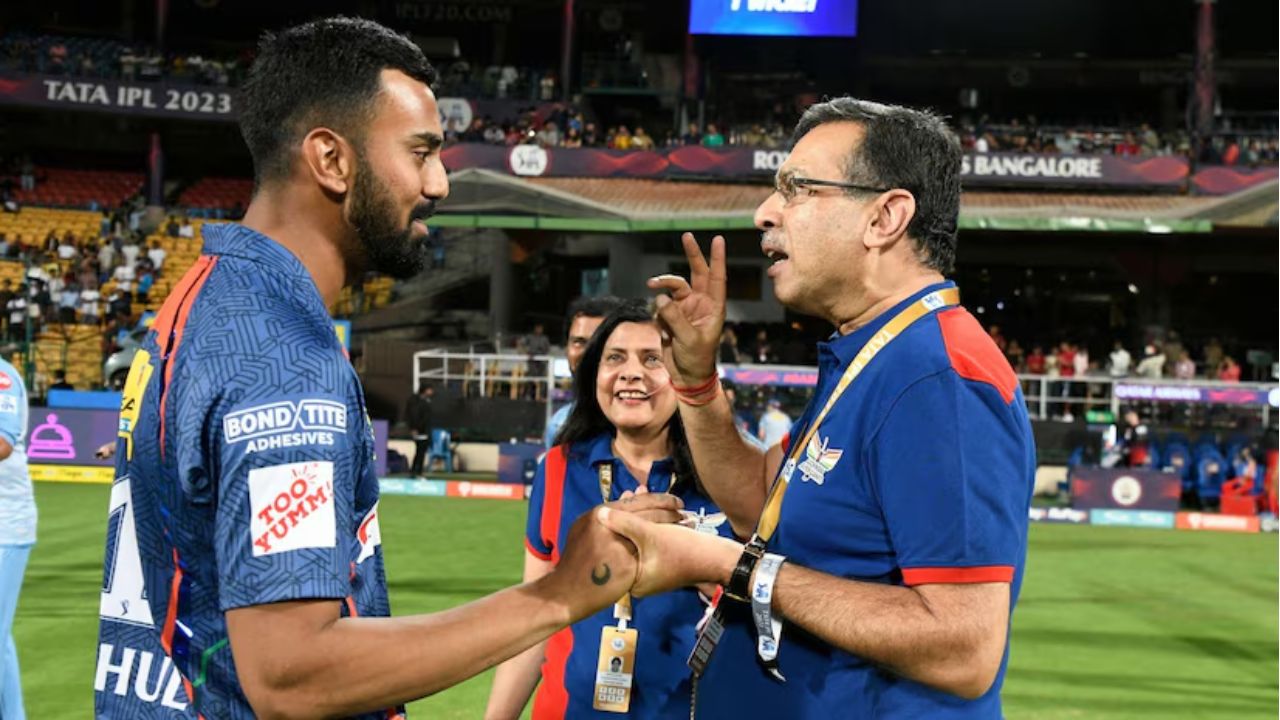 Sanjiv Goenka and KL Rahul