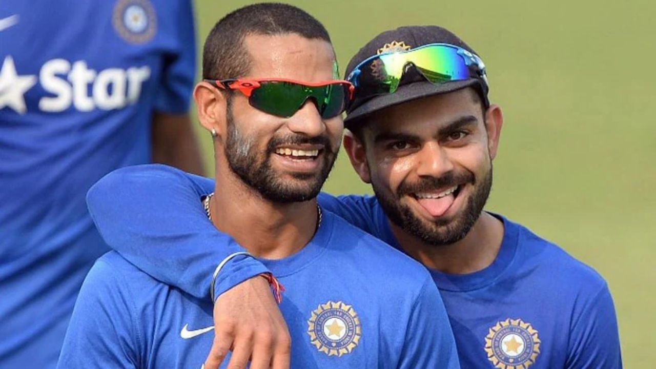 Shikhar Dhawan and Virat Kohli