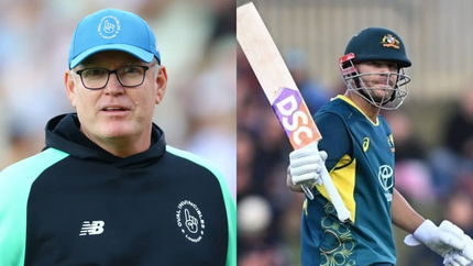 Tom Moody and David Warner