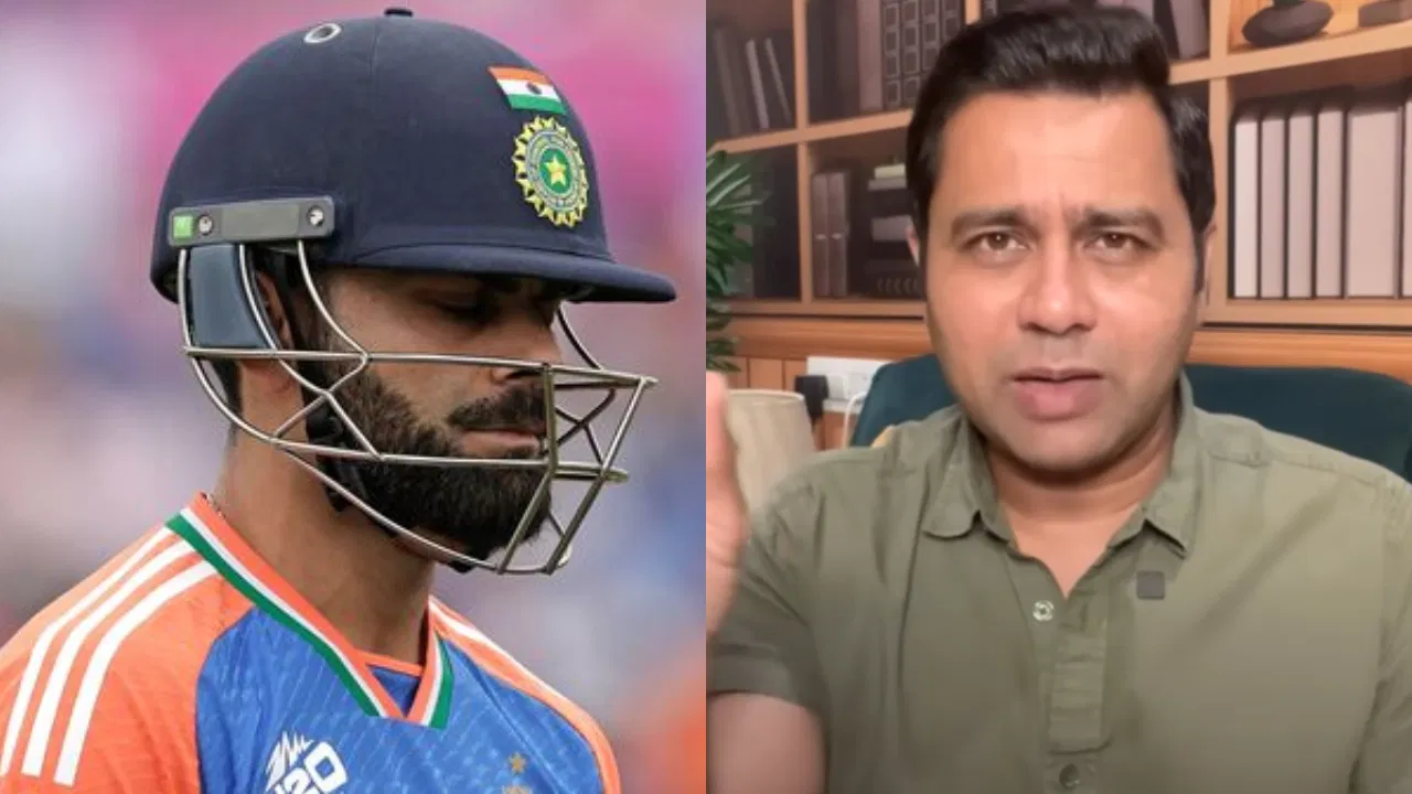 Virat Kohli and Aakash Chopra