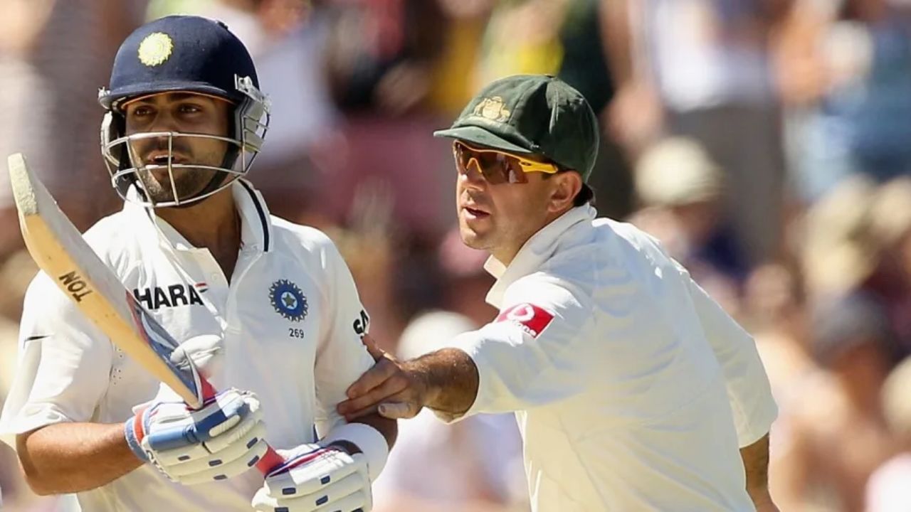 Virat Kohli and Ricky Ponting