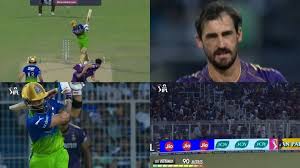 Virat Kohli and Mitchell Starc