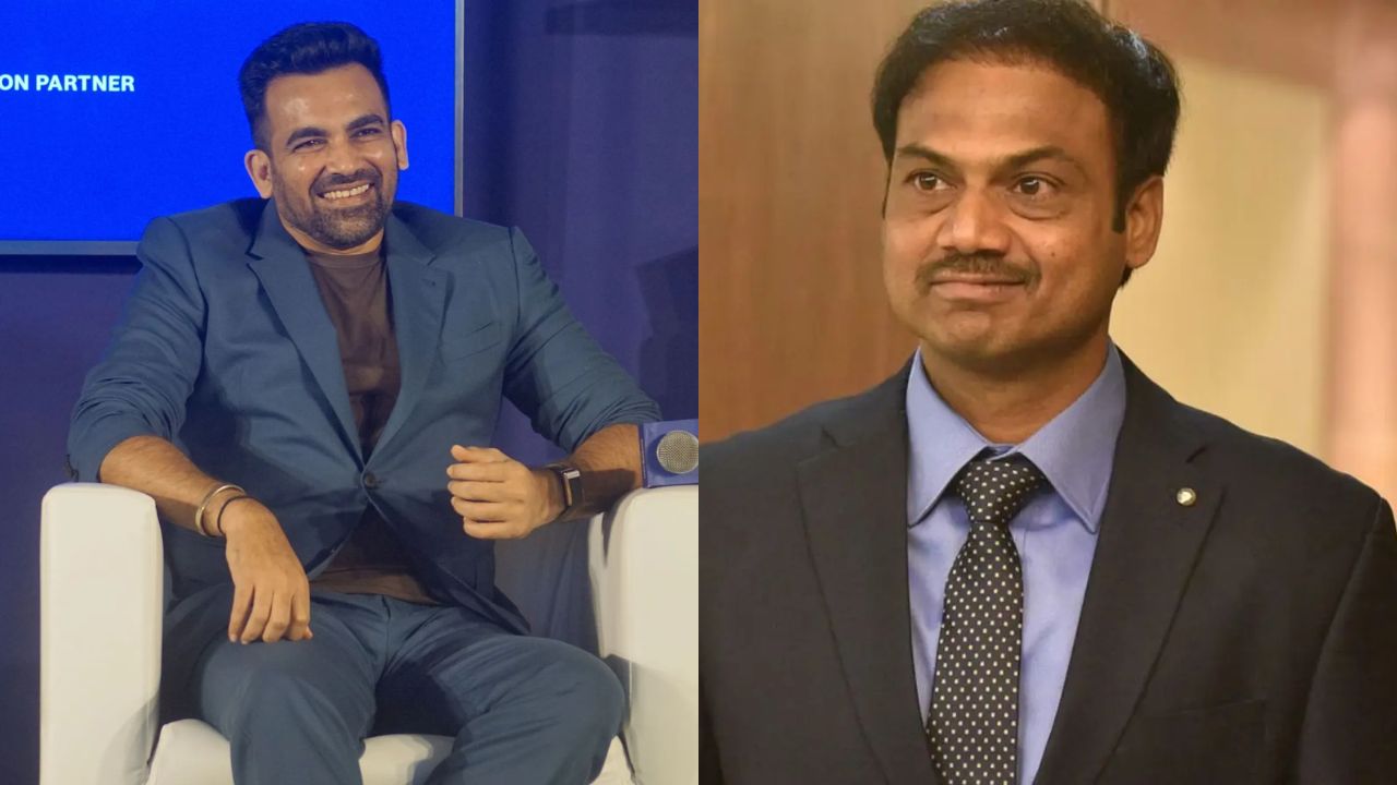 Zaheer Khan and MSK Prasad