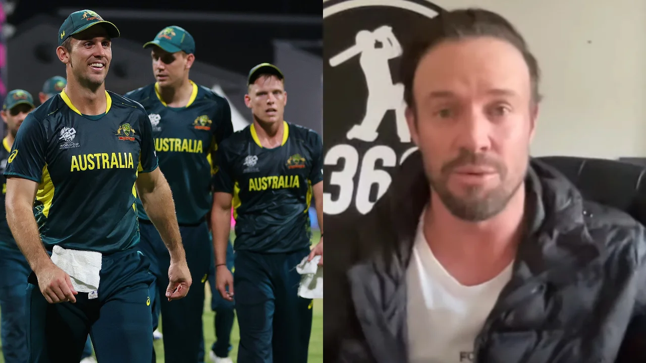 Australia Cricket Team and AB de Villiers