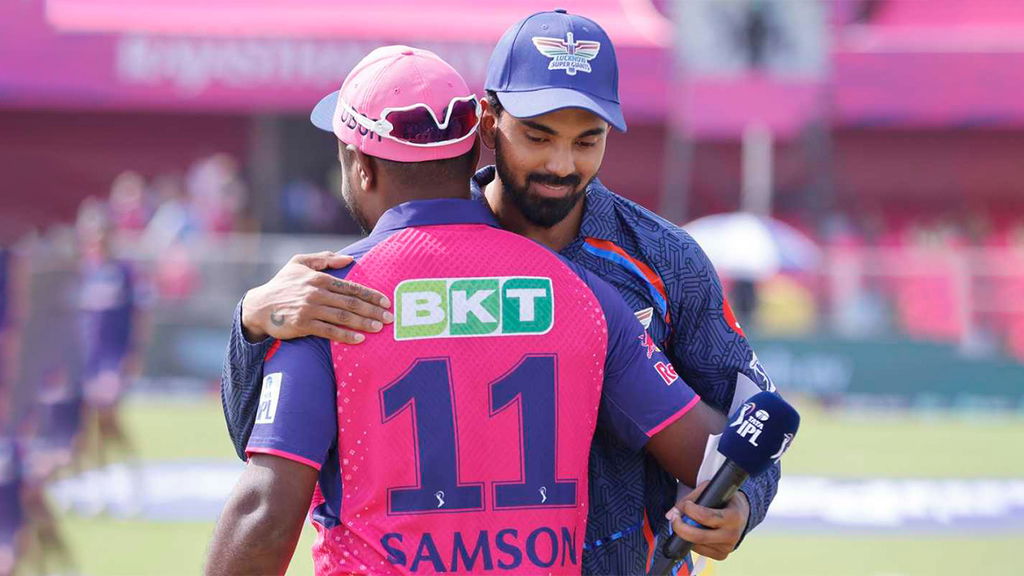 Sanju Samson And KL Rahul Greet Each Other At The Toss
