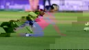 Yuzvendra Chahal Puts In A Slide To Pick Up The Ball