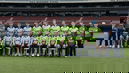 Members Of Ireland's Squad And Support Staff Pose For A Picture