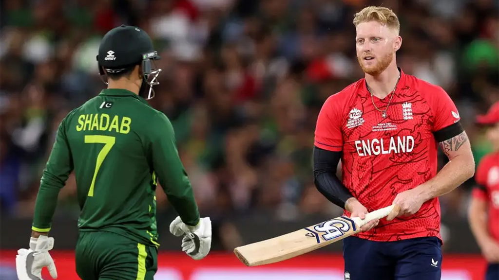 Ben Stokes Returns Shadab Khan's Bat To Him