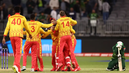 The Zimbabwe Players Are Ecstatic After Their One Run Win, While Mohammad Wasim Is Heartbroken
