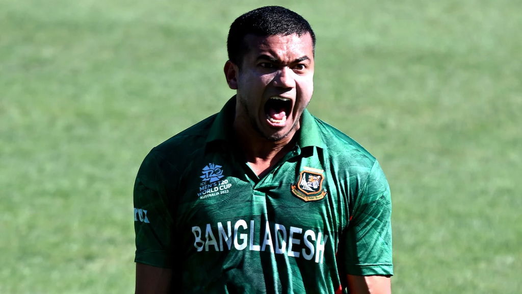 Taskin Ahmed Is Pumped After Picking Up His Second Powerplay Wicket
