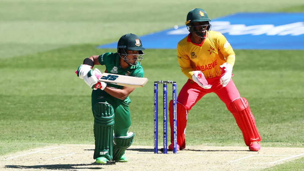 Nurul Hasan Plays The Flick Shot