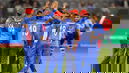 The Afghanistan Players Celebrate Jos Buttler's Wicket