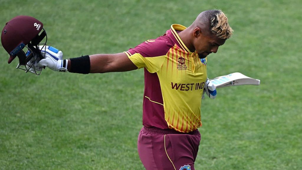 Nicholas Pooran Is Unhappy With His Dismissal