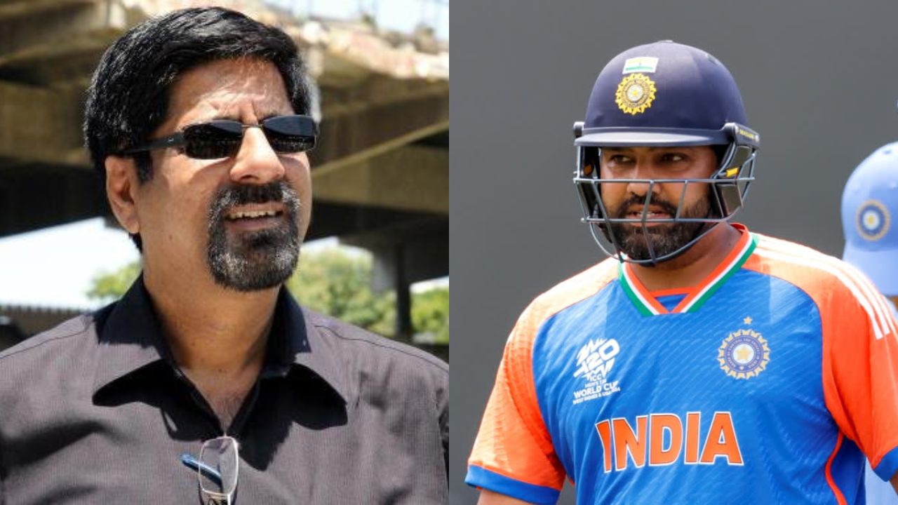 Kris Srikkanth and Rohit Sharma