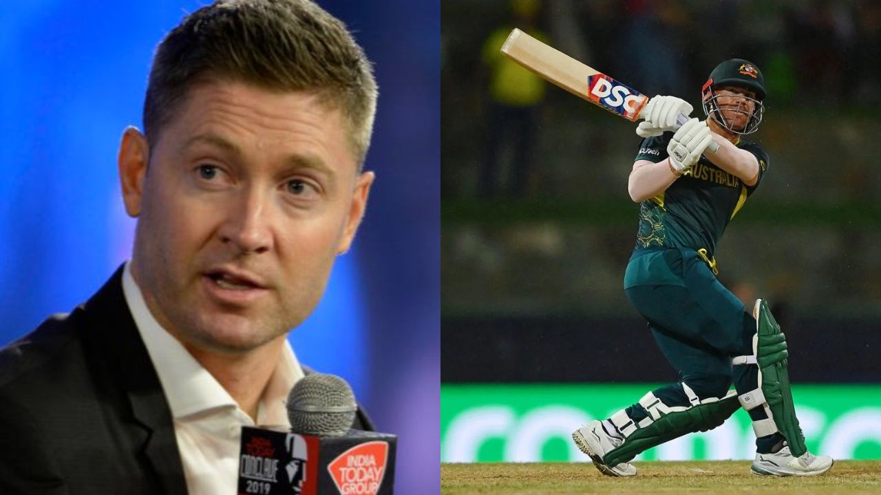 Michael Clarke and David Warner