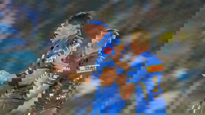 Gerald Coetzee was pumped up after getting rid of Azmatullah Omarzai