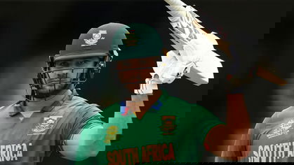 Rilee Rossouw got his big shots going soon after walking out