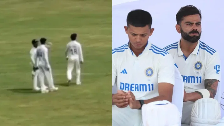 Virat Kohli Mimics Yashasvi Jaiswal S Walking Style