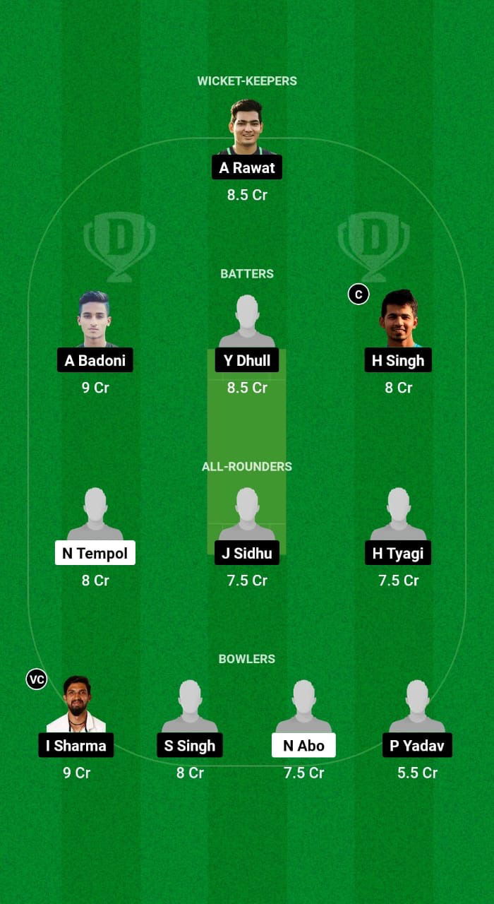 AP vs DEL Dream11 Prediction Fantasy Cricket Tips Dream11 Team Indian Domestic T20 Trophy