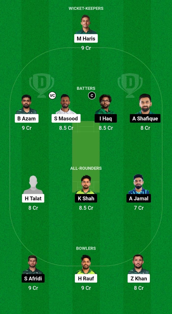 STA vs LIO Dream11 Prediction Fantasy Cricket Tips Dream11 Team Pakistan One-Day Cup 2024 