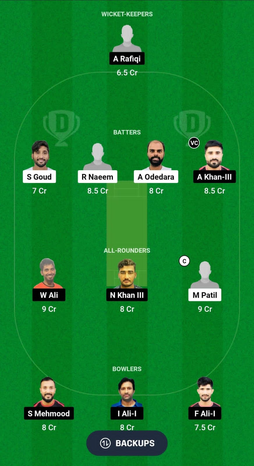 MT vs RC Dream11 Prediction Fantasy Cricket Tips Dream11 Team Oman D10 League 2024 