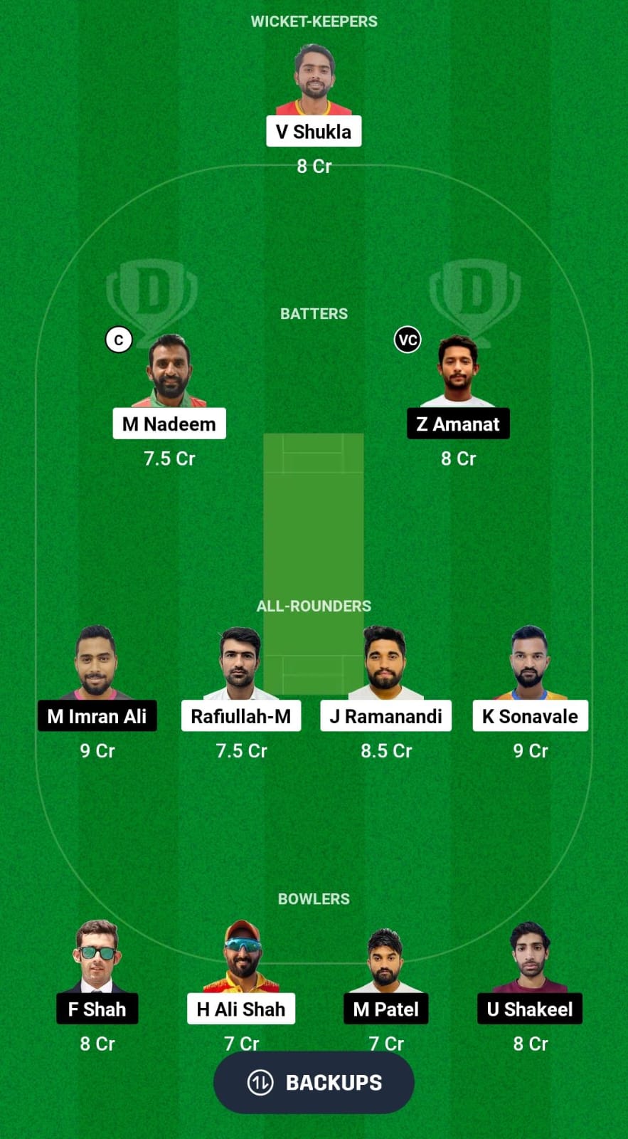 ROS vs YSG Dream11 Prediction Fantasy Cricket Tips Dream11 Team Oman D10 League 2024 