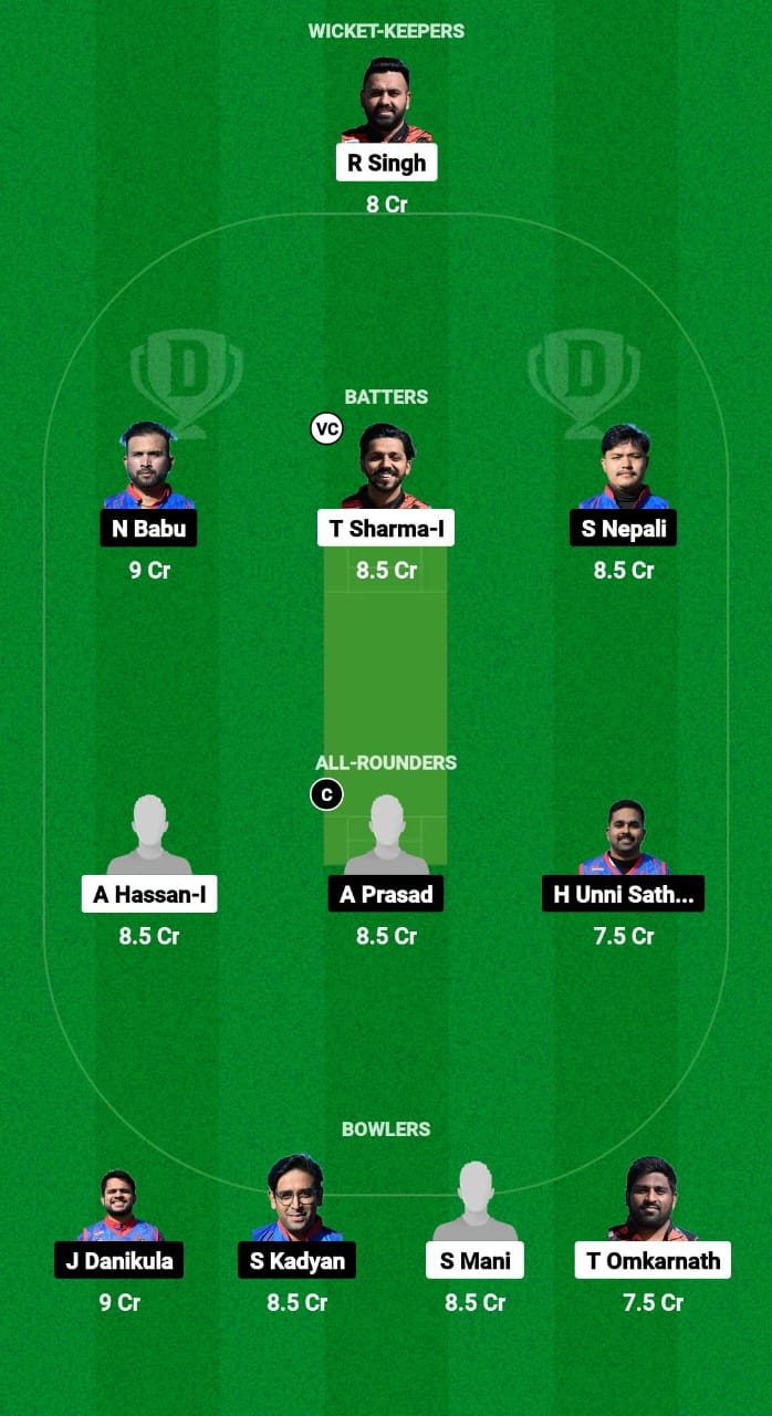 LJU vs ZA Dream11 Prediction Fantasy Cricket Tips Dream11 Team ECS T10 Croatia 2024 