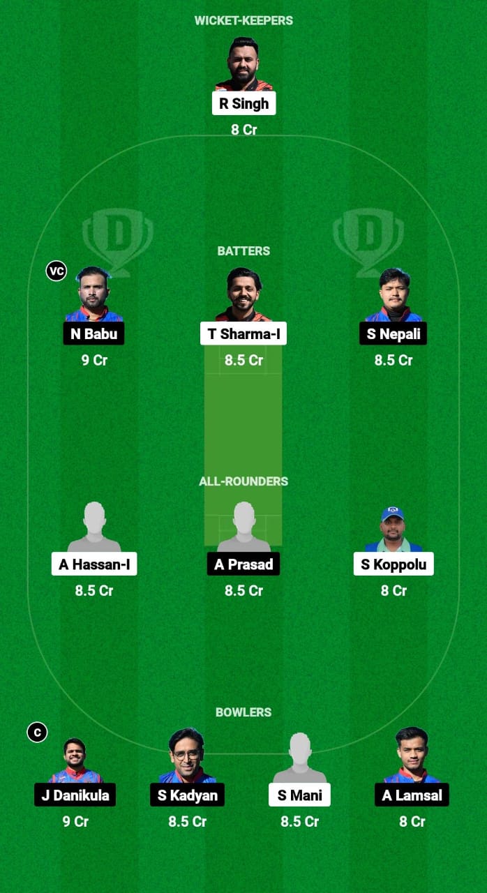 LJU vs ZA Dream11 Prediction Fantasy Cricket Tips Dream11 Team ECS T10 Croatia 2024 