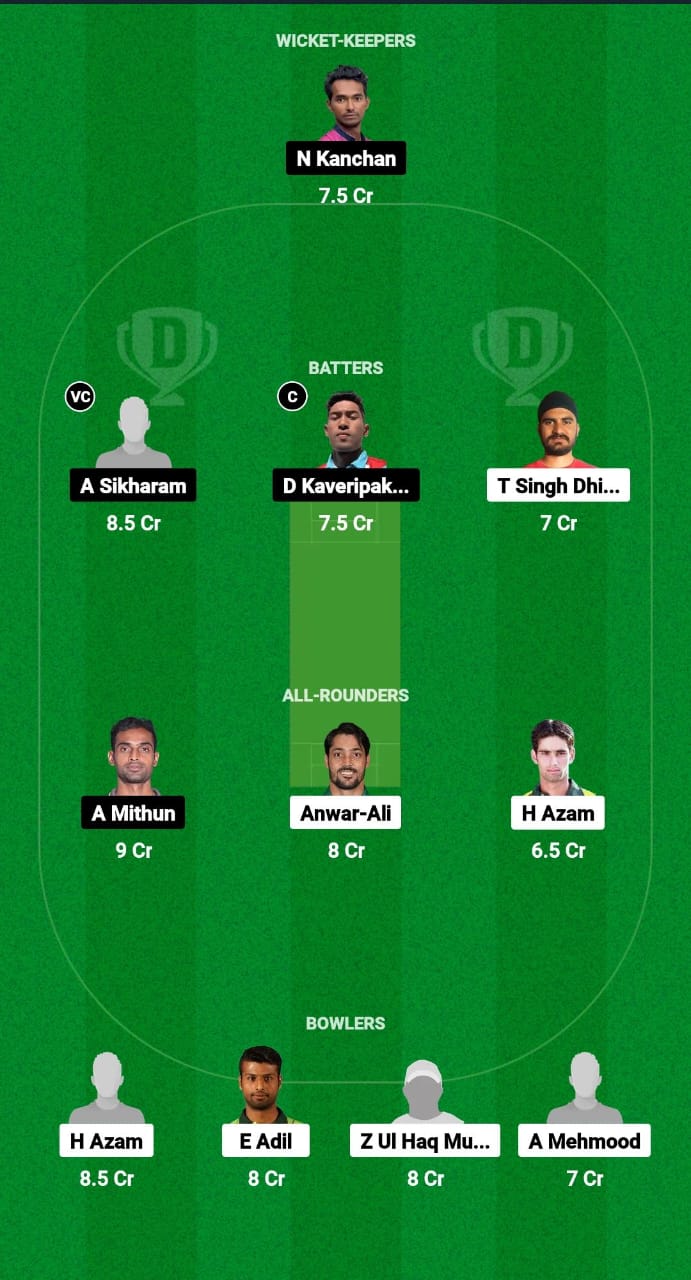 CHK vs MCS Dream11 Prediction Fantasy Cricket Tips Dream11 Team USA T20 Minor League Cricket 2024 