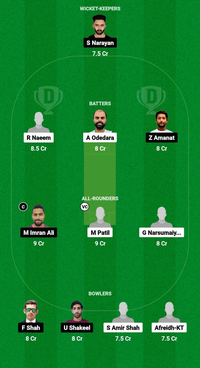 MT vs YSG Dream11 Prediction Fantasy Cricket Tips Dream11 Team Oman D10 League 2024 