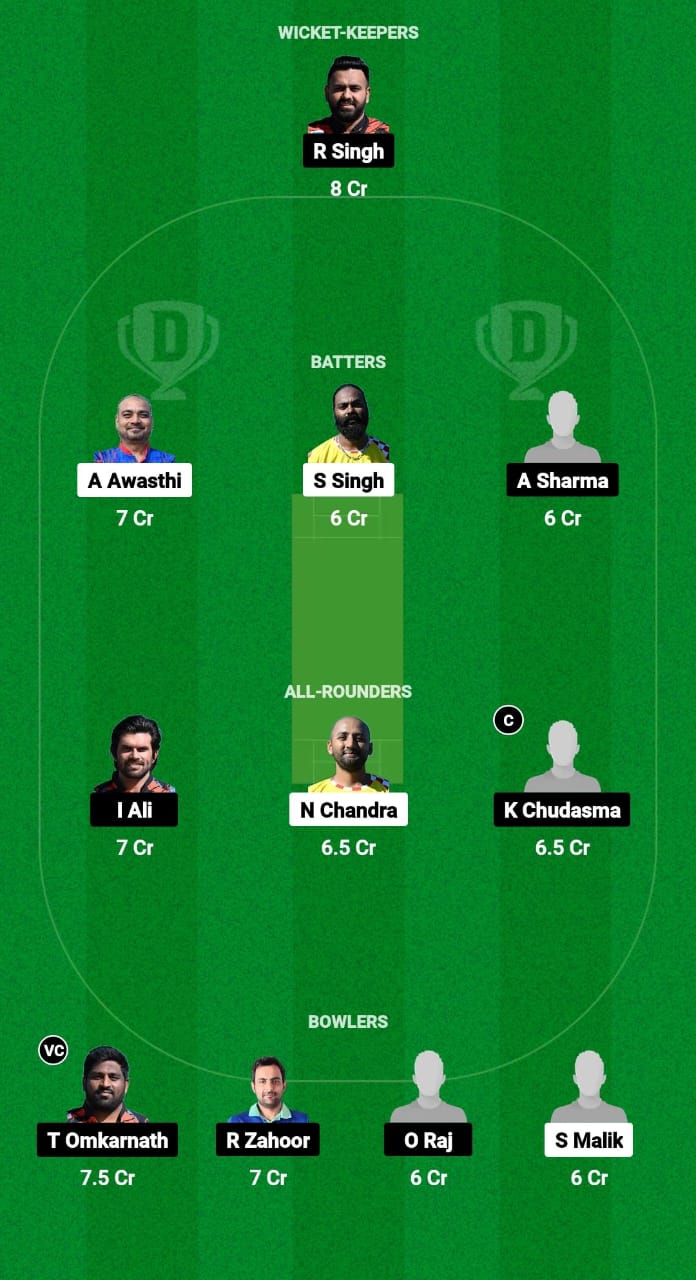 ZW vs LJU Dream11 Prediction Fantasy Cricket Tips Dream11 Team ECS T10 Croatia 2024 