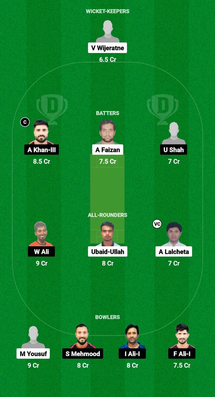 MAT vs RC Dream11 Prediction Fantasy Cricket Tips Dream11 Team Oman D10 League 2024 